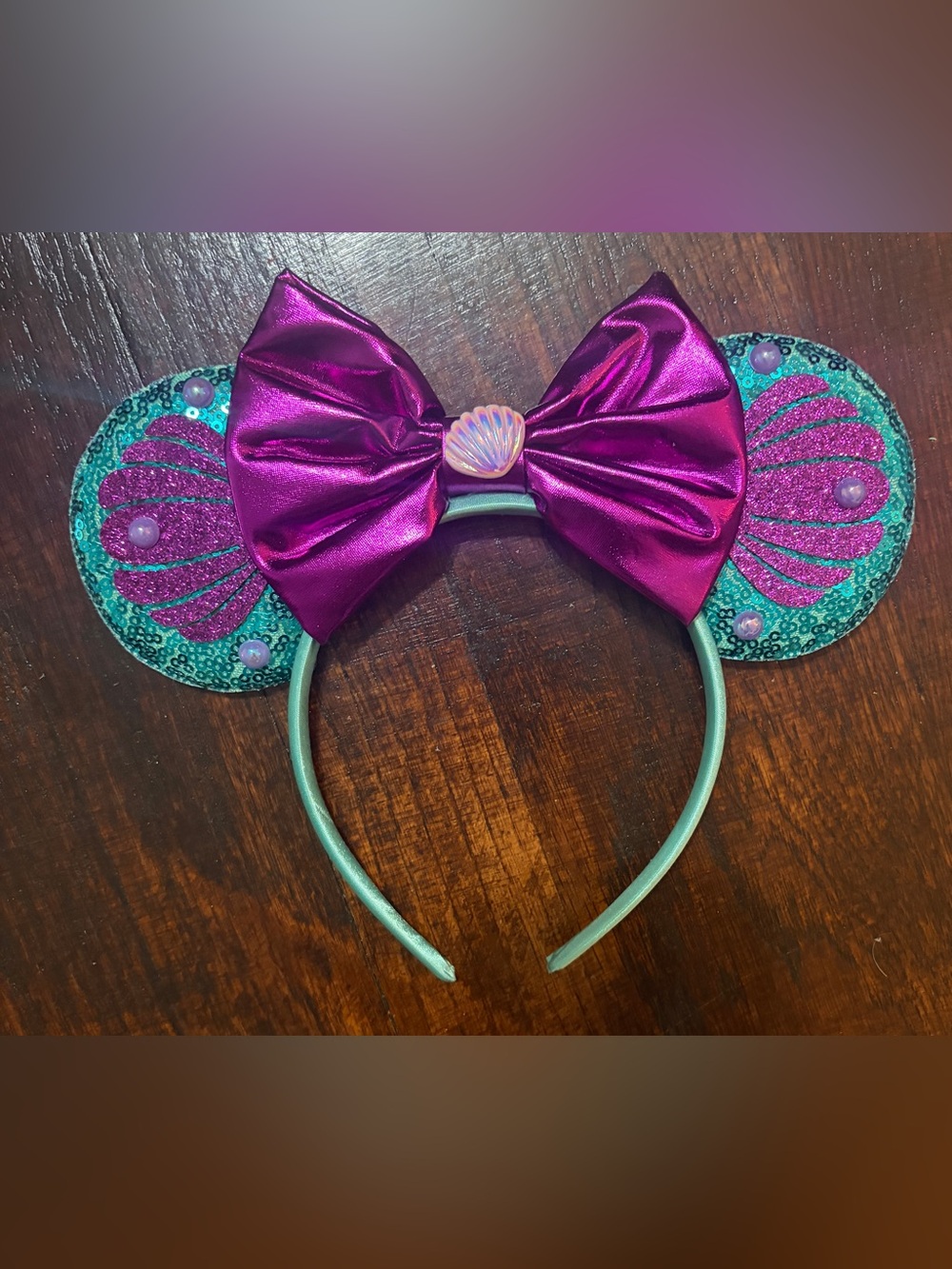 Mommy & Me Disney Little Mermaid Mouse Ears - Picture 3 of 5